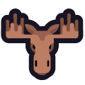 moose on platform Emojiall Classic