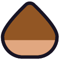 🌰 chestnut emoji meaning, info, stats - EmojiKitchen