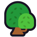 deciduous tree on platform Emojiall Classic