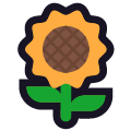 sunflower on platform Emojiall Classic