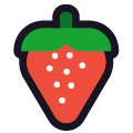 strawberry on platform Emojiall Classic