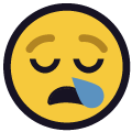 sleepy on platform Emojiall Classic