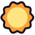 sun on platform Emojiall Classic