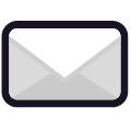 envelope on platform Emojiall Classic