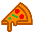 pizza on platform Docomo