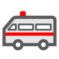 ambulance on platform Docomo