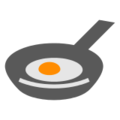 fried egg on platform Docomo