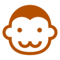 monkey face on platform Docomo