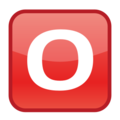 O button (blood type) on platform EmojiDex