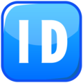 ID button on platform EmojiDex