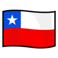 flag: Chile on platform EmojiDex