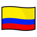 flag: Colombia on platform EmojiDex