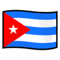 flag: Cuba on platform EmojiDex