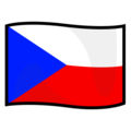 flag: Czechia on platform EmojiDex