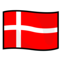 flag: Denmark on platform EmojiDex
