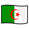 flag: Algeria on platform EmojiDex