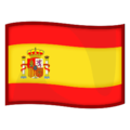 flag: Spain on platform EmojiDex