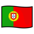 flag: Portugal on platform EmojiDex