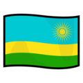flag: Rwanda on platform EmojiDex