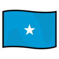 flag: Somalia on platform EmojiDex