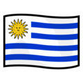 flag: Uruguay on platform EmojiDex