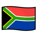 flag: South Africa on platform EmojiDex
