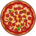 pizza on platform EmojiDex