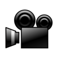 movie camera on platform EmojiDex