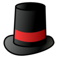 top hat on platform EmojiDex