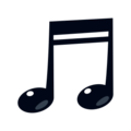 musical note on platform EmojiDex