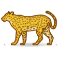 leopard on platform EmojiDex