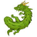 dragon on platform EmojiDex