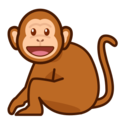 monkey on platform EmojiDex