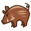 boar on platform EmojiDex