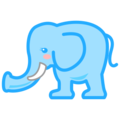 elephant on platform EmojiDex