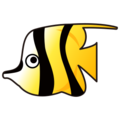 tropical fish on platform EmojiDex
