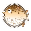 blowfish on platform EmojiDex