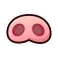 pig nose on platform EmojiDex