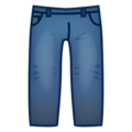 jeans on platform EmojiDex