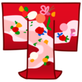kimono on platform EmojiDex