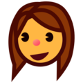 woman on platform EmojiDex