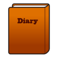 notebook with decorative cover on platform EmojiDex