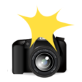 camera with flash on platform EmojiDex