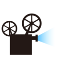 film projector on platform EmojiDex