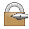 locked with pen on platform EmojiDex