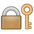 locked with key on platform EmojiDex