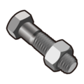 nut and bolt on platform EmojiDex