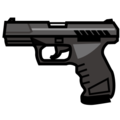 water pistol on platform EmojiDex