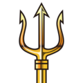 trident emblem on platform EmojiDex