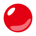 red circle on platform EmojiDex